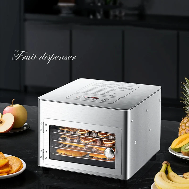 

3/5-Tier Commercial Food Dehydrator, Household Stainless Steel Vegetable Dryer, Pet Meat Snack Maker, Digital Display
