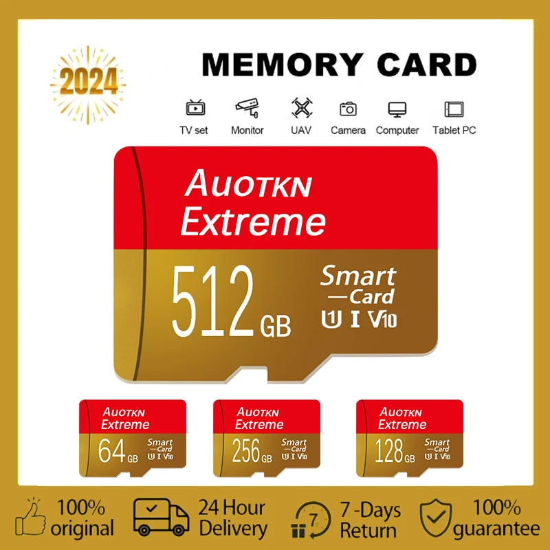 Ultra Micro TF Flash Memory Card 128GB 256GB 512GB Large Capacity SD Card Class10 8g 16g 32g 64gb SD Card for Phone/Camera/Mac