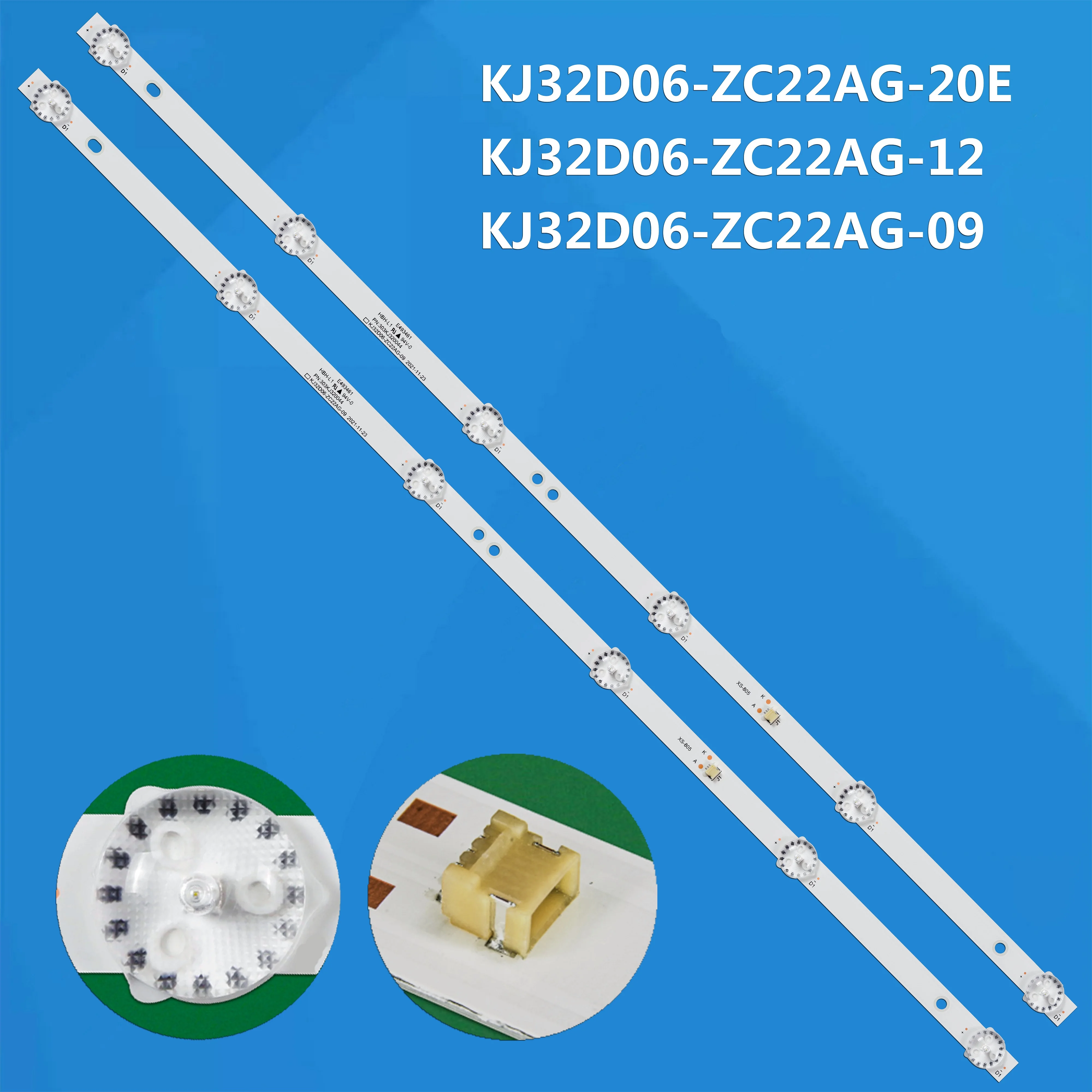 NEW 6 lamp For 32" LED TV 32DH49-T2 LT-32M350W 32LEM-1027/TS2C 32LEX-5024/T2 32LEM-1031/TS2C 32LEM-1037/TS2C 32LEX-5031/T2C
