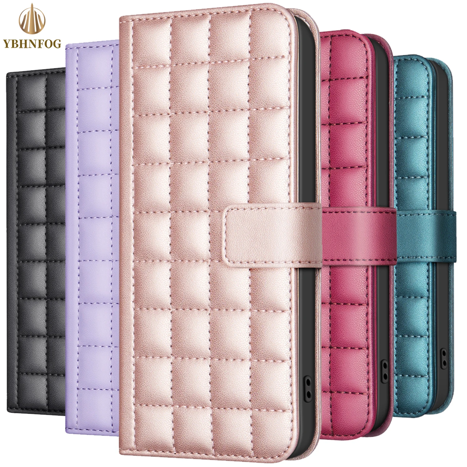 Luxury Leather Wallet Case For Xiaomi 13T Pro POCO X3 NFC X5 M3 M6 M7 Pro F3 F5 C31 C55 C75 Holder Flip Stand Cover Phone Coque