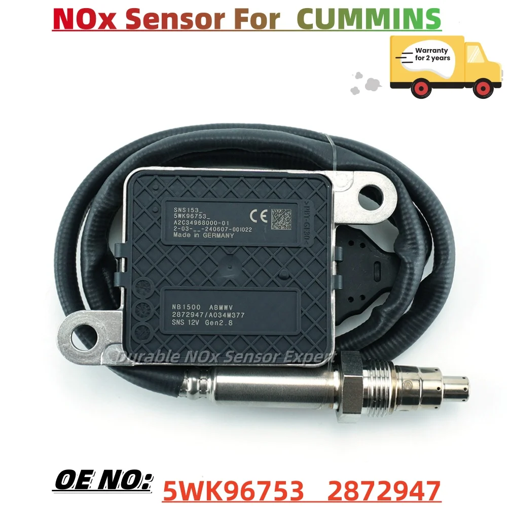 

2872947 4326869 5WK96753 Nitrogen Oxide Nox Sensor For CUMMINS FORD