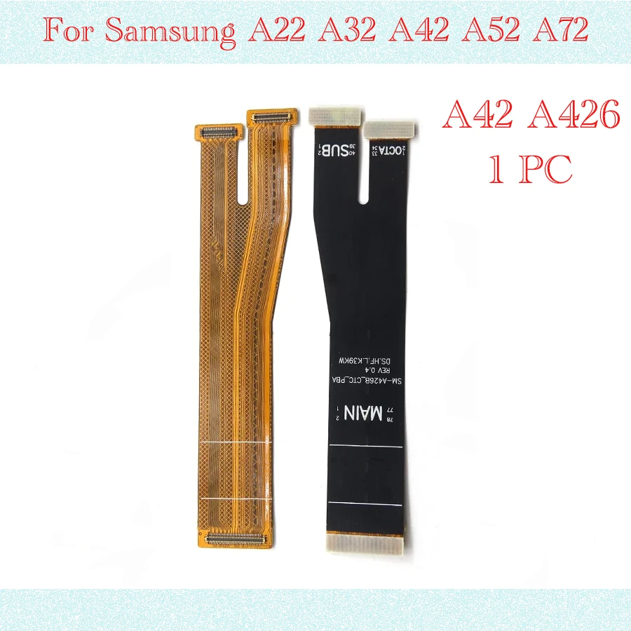 Złącze płyty głównej Flex dla Samsung Galaxy A22 A32 A42 A52 A72 LCD USB płyta główna Flex Ribbon