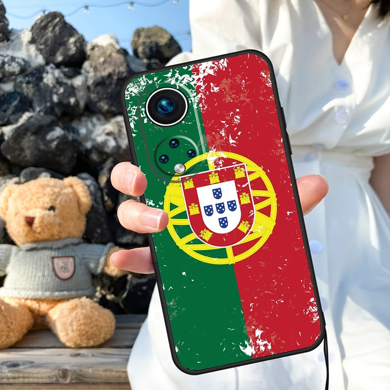 Portugal National Flag Cover For Honor Magic 6 5 Lite Pro 50 70 90 Honor X8b X9b X6 X7 X8 X9 X6a X7a X9a X8a Case