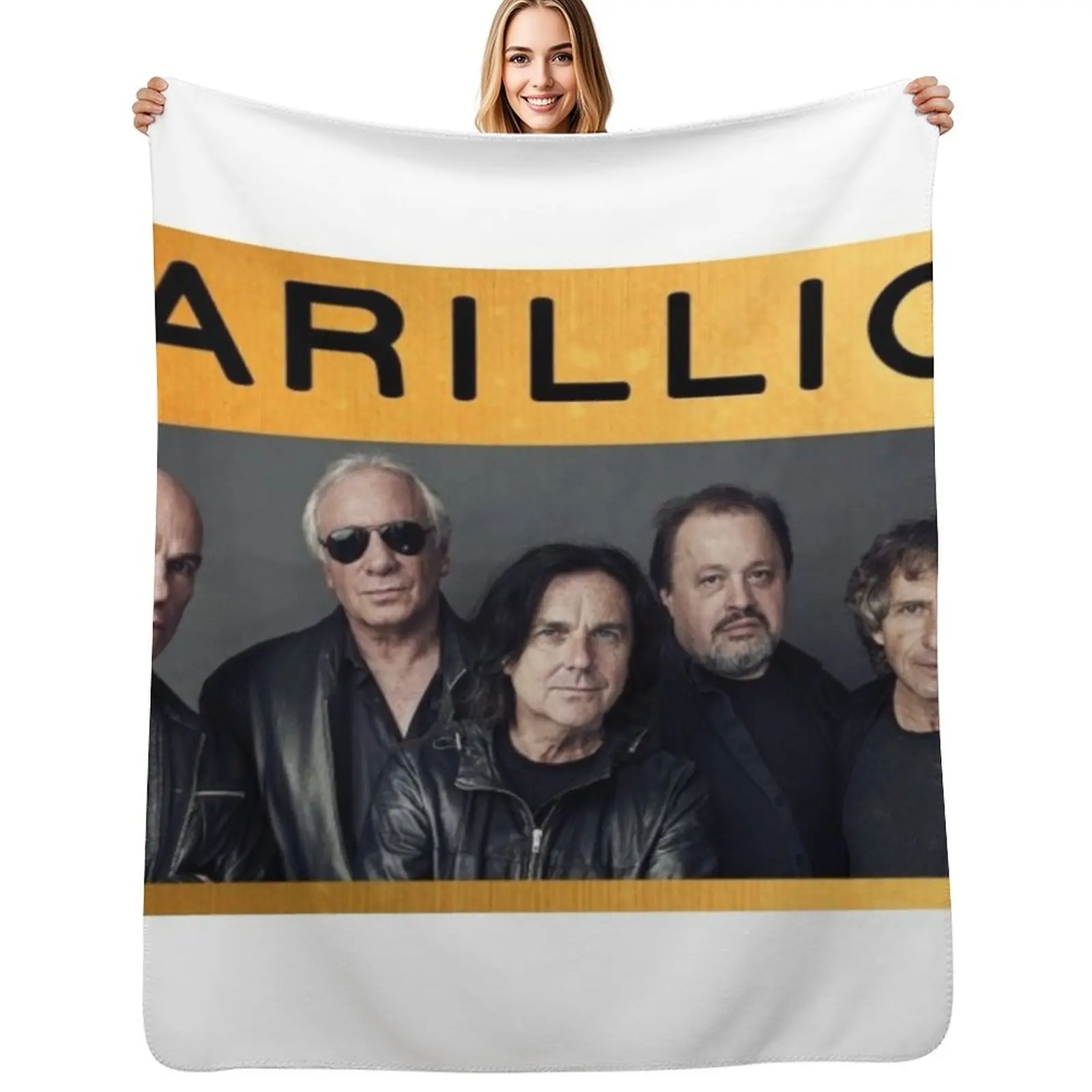 

Marillion Throw Blanket All Season Soft Lightweight Blanket for Home