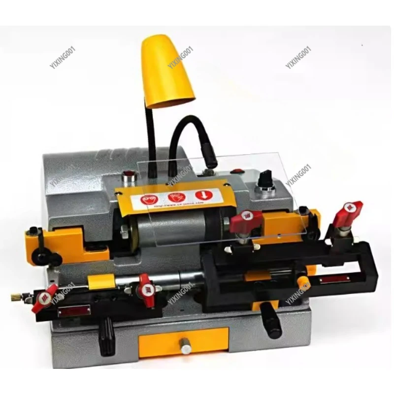 903DGS 120W Key Duplicating Machine Double-Head Gear Cutting Horizontal Locksmith Security Key Tool