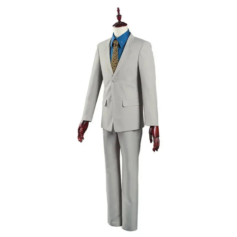 فيفي 2025 نانامي كينتو أنيمي تأثيري Jujutsu Kaisen زي الرجال قميص السراويل حزام التعادل شعر مستعار للحفلات البدلة #3