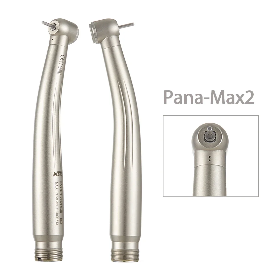 NSK Bearing Pana-Max2 Dental High Speed Handpiece Turbine Handpiece Dentist Tool Dentistry B2 M4 Push Button Handpiece