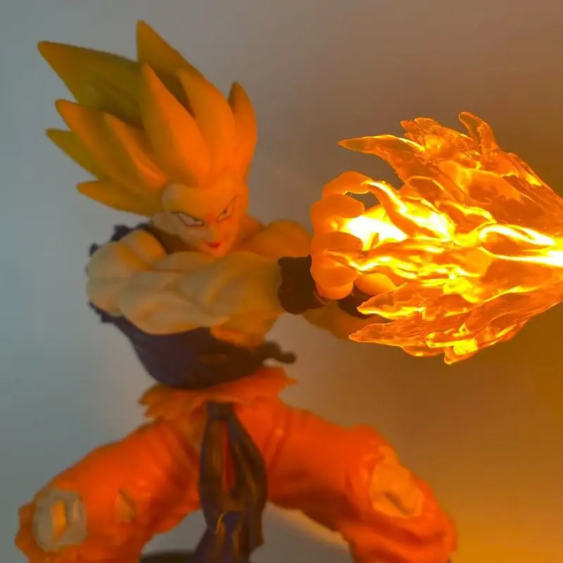 

В наличии Dragon Ball Vegeta Saiyan Goku магнитный ночник аниме периферийные устройства ручные настольные украшения для мальчиков подарки на день рождения