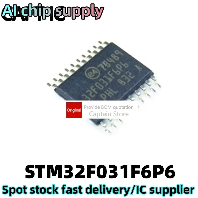 

5PCS 32F031F6P6 STM32F031F6P6 TSSOP20
