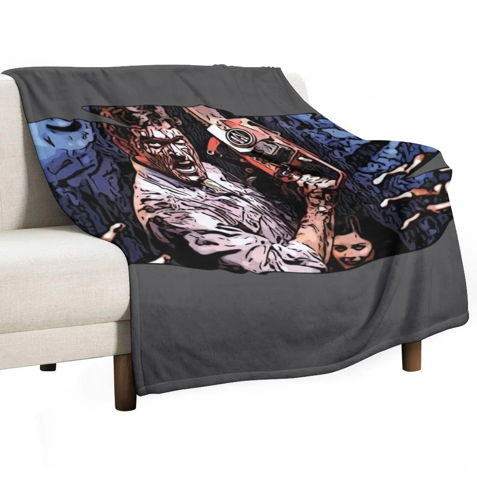 Ash Army of Darkness Throw Blanket For Baby Plush Furrys Blankets For Sofas Blankets