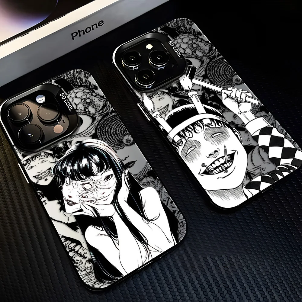 Junji Ito Terror Horror Phone Case for Xiaomi Mi 14T 14 13 12 12T 11 Lite Poco X6 F6 F5 X5 F4 F3 X3 GT Pro 4G 5G Back Cover