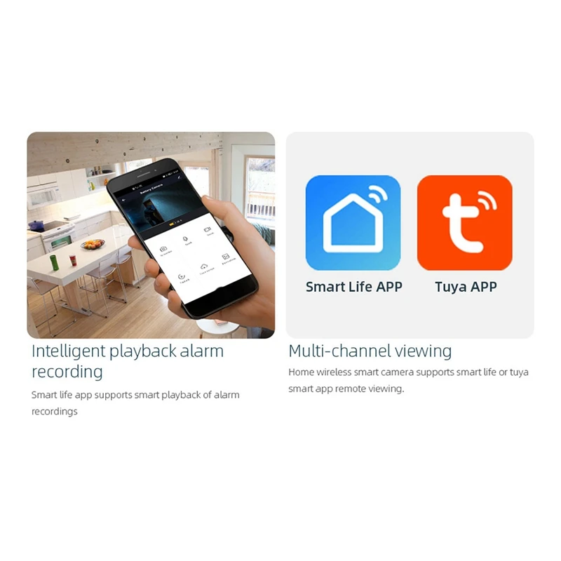 جرس باب ذكي Tuya 1080P واي فاي ، كاميرا ثقب الباب 4.3 بوصة PIR FHD ، جرس باب ذكي يعمل بالأشعة تحت الحمراء متوافق مع أليكسا جوجل
