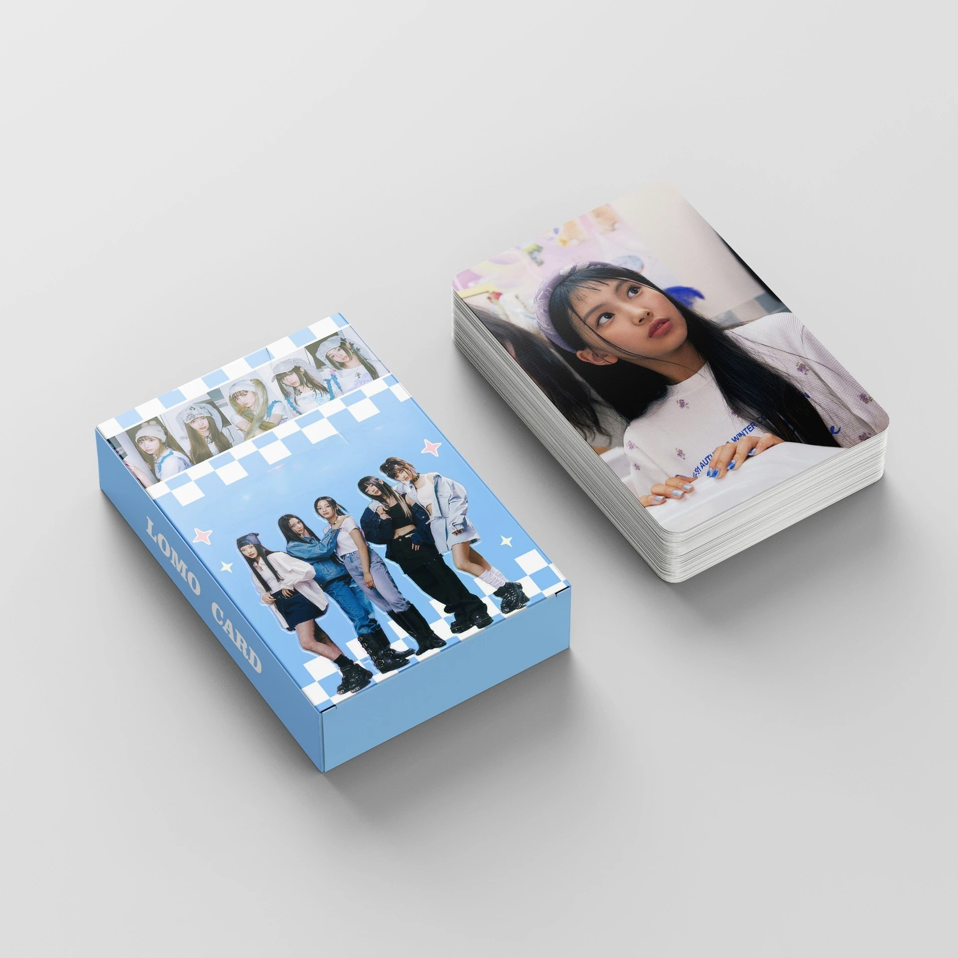 Álbum de fotos Kpop de 55 piezas, tarjetas Lomo de atención del Club, nuevas tarjetas fotográficas de alta calidad