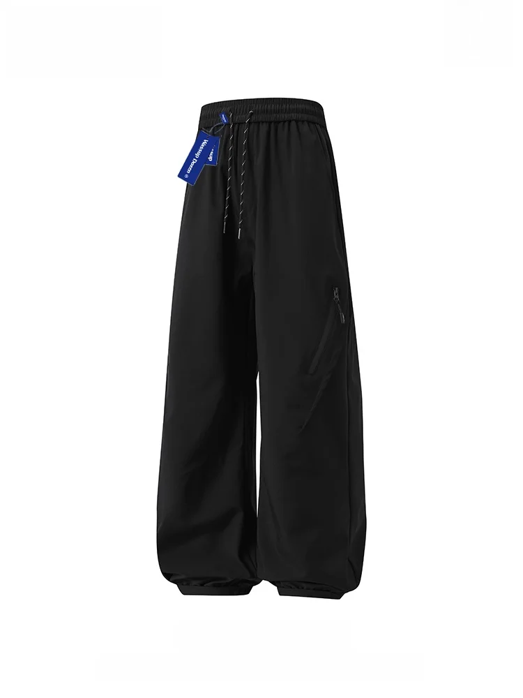 

WASSUP DOZEN Men's Outdoor Sports Casual Pants American Sle Mountain Climbing Trousers Autumn Spring Workwear Loose Fit