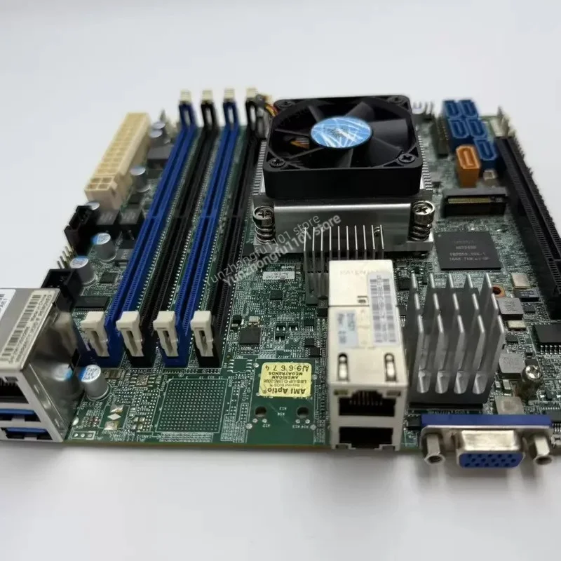 X10SDV-4C-TLN2F Server Motherboard for D-1521 Dual 10GbE LAN IPMI Mainboard