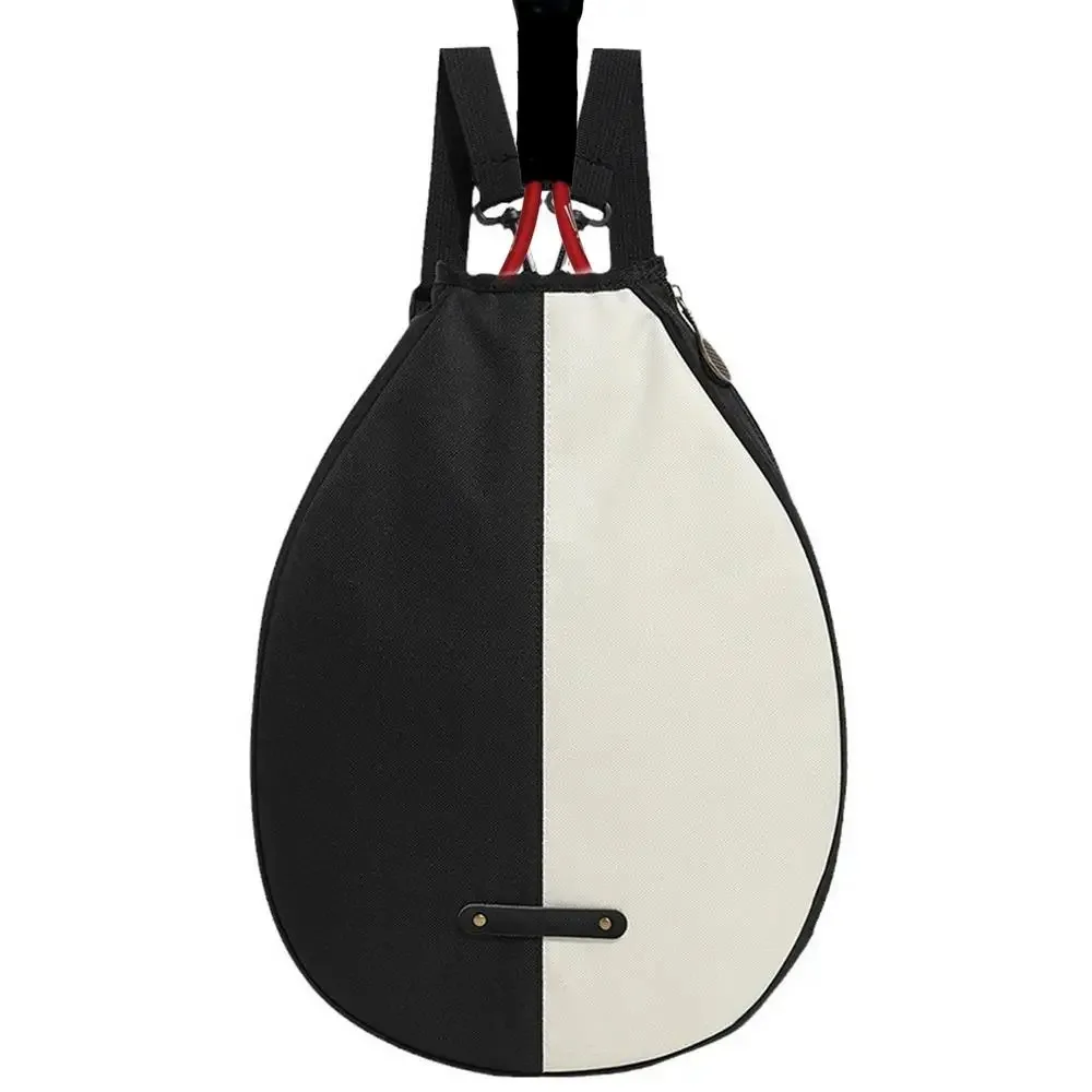 

Large Capacity Tennis Rackets Bag Zipper Closure Waterproof Racquet Backpack Organizer Adjustable Strap Racquet Sports Bag