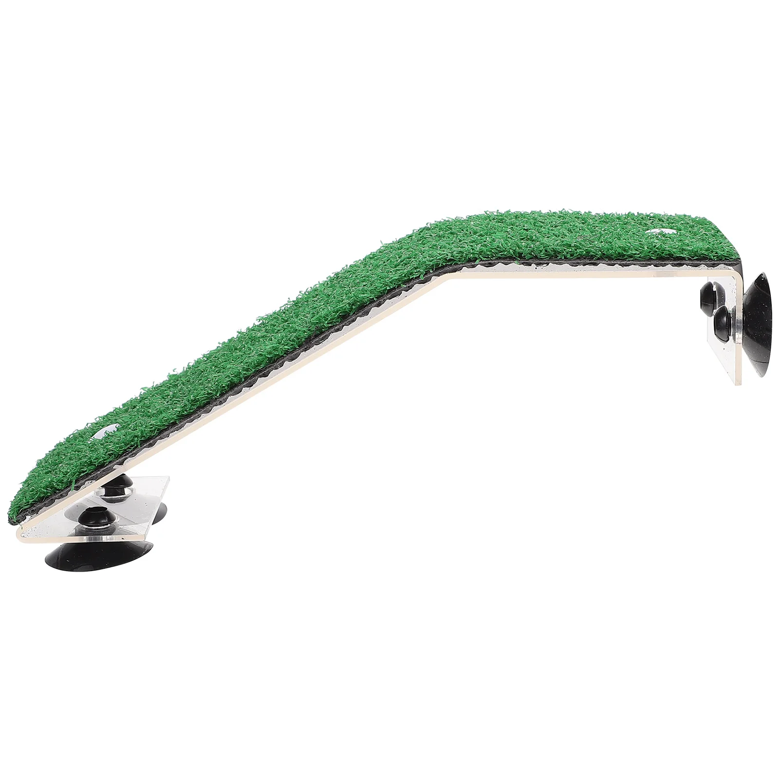 

Turtle Platform Tortoise Climbing Ladder Green Basking Ramp Climbing Ladder for Sunbathing Feeding Tank Decor Pet Supplies