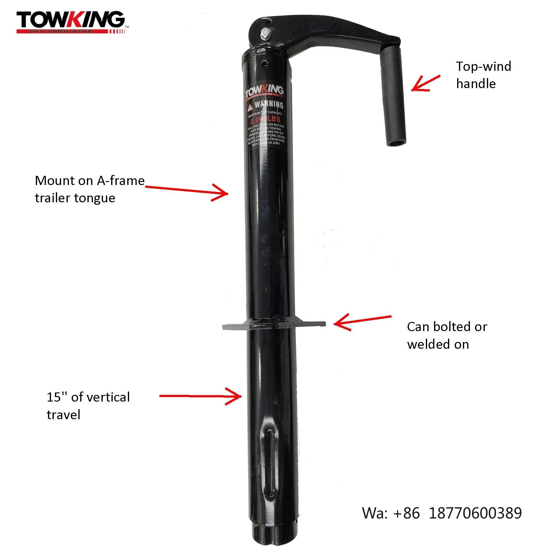 TOWKING Trailer Spare Parts Accessories for RV Truck Trailer