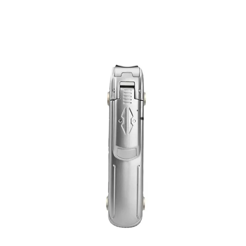 Stainless Steel Folding Nail Clipper & Scissors Car-Style Manicure Kit with Powder Casting Sharp Precision Cut Durable Home Tool