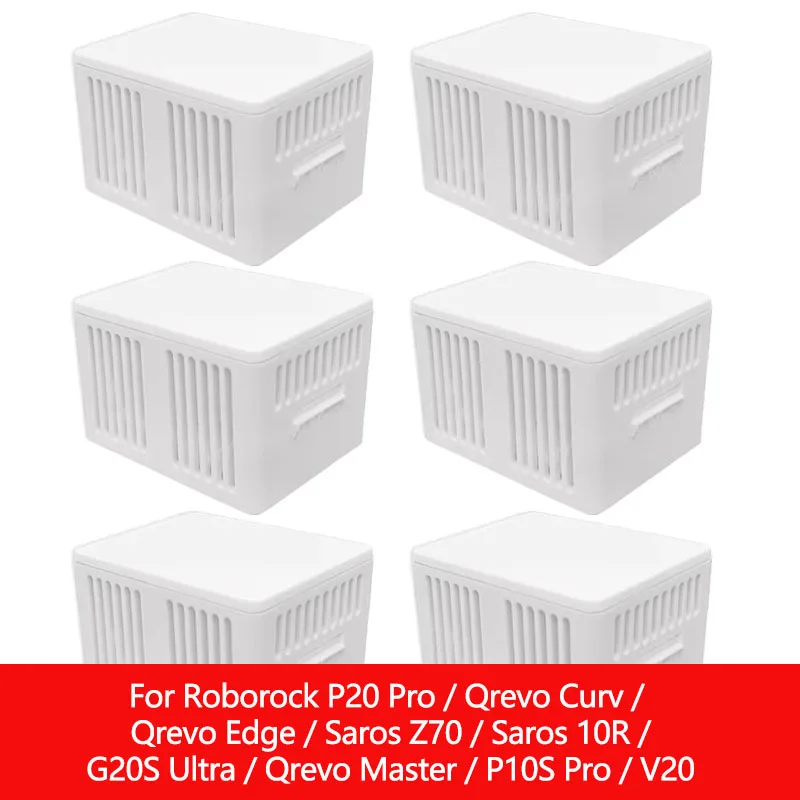 Fit For Roborock Qrevo Curv / Edge / Saros Z70 / Master / Slim / Saros 10R Dity Waste Water Tank Deodorization Module Parts