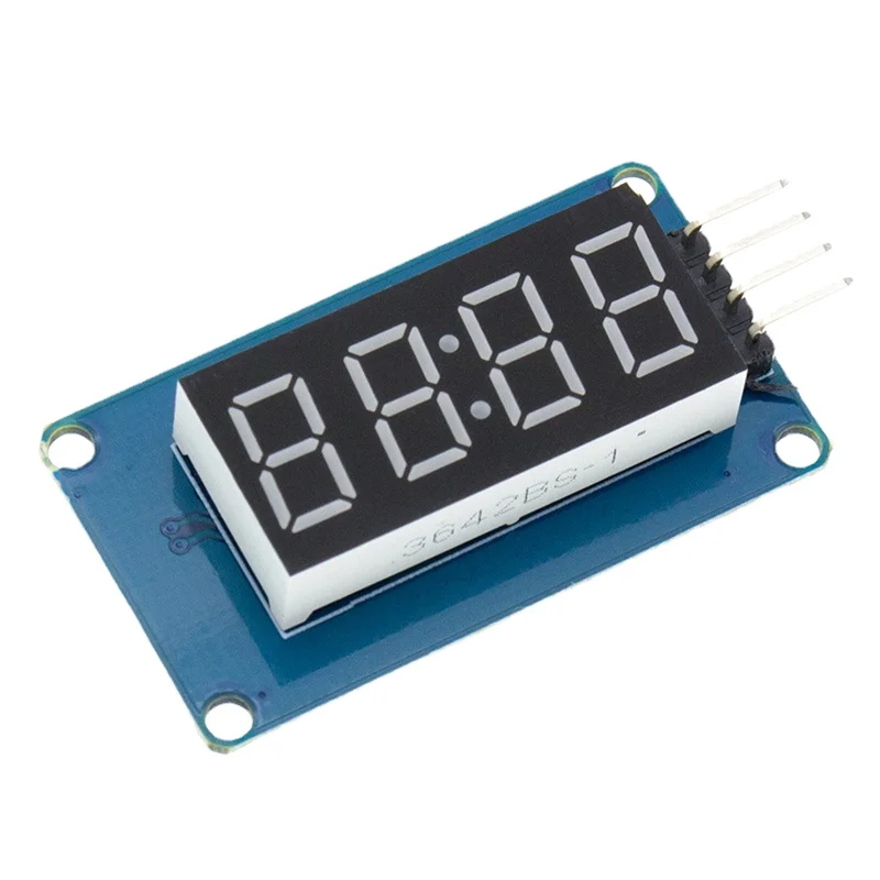 TM1637 LED Adjustable Display Module 7 Segment 4 Bits 0.36Inch Clock RED Anode Digital Tube Four Serial Driver Board Pack