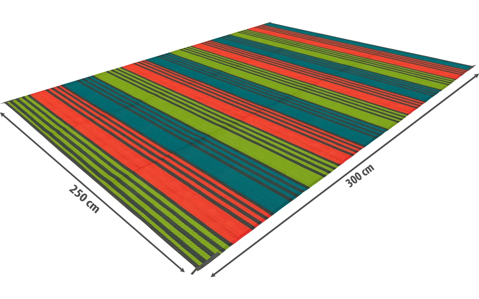 Bild 4: Berger Stripes Outdoormatte / Vorzeltteppich 300 x 250 cm  X2