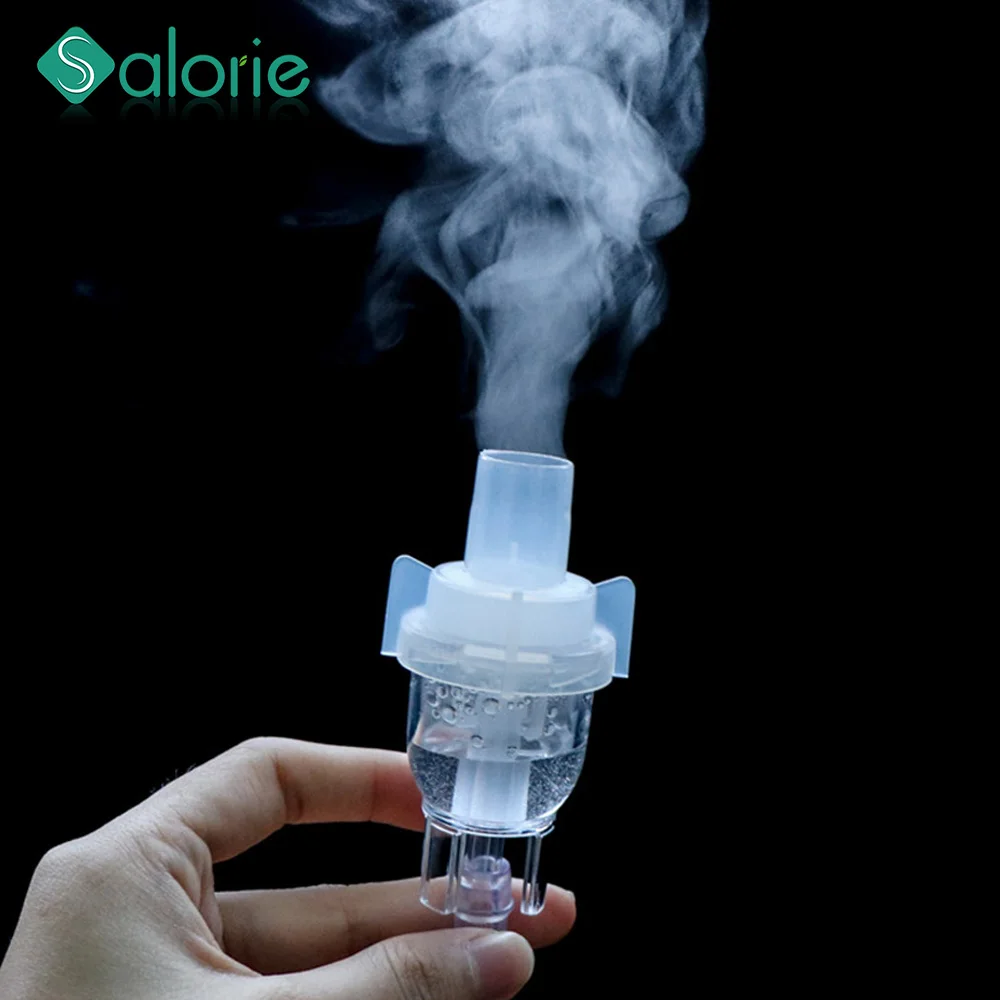 Piezas de inhalador para alergia para el cuidado de la salud, compresor de aire atomizado médico, nebulizador, botella de medicina, tanque, medicamento en Aerosol para el hogar, 6ML