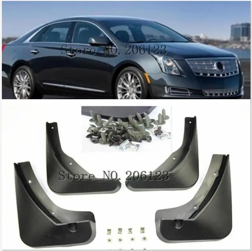 

Car Accessories High Quality splasher Mudguard Mud Guards Flaps Splash Guards For Cadillac XTS 2013 2014 2015 2016