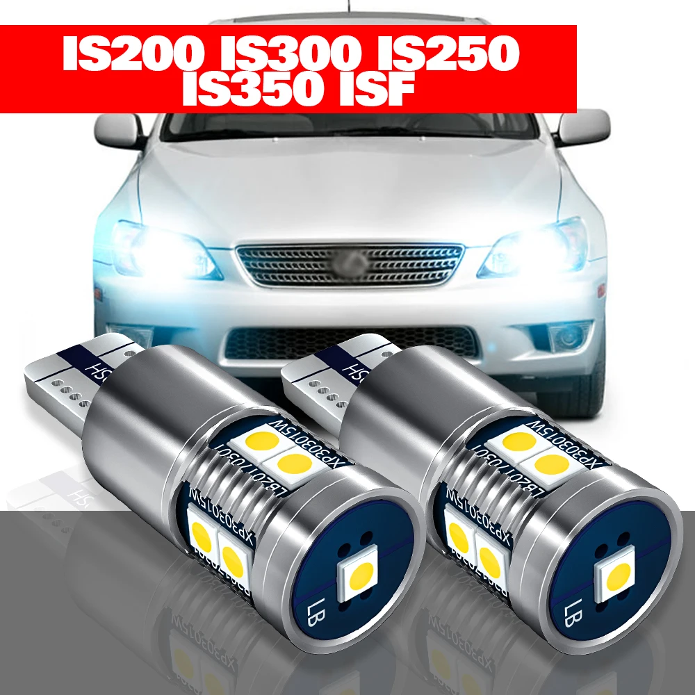 

For Lexus IS200 IS300 IS250 IS350 IS F 1999-2014 Accessories 2pcs LED Parking Light Clearance Lamp 2008 2009 2010 2011 2012 2013