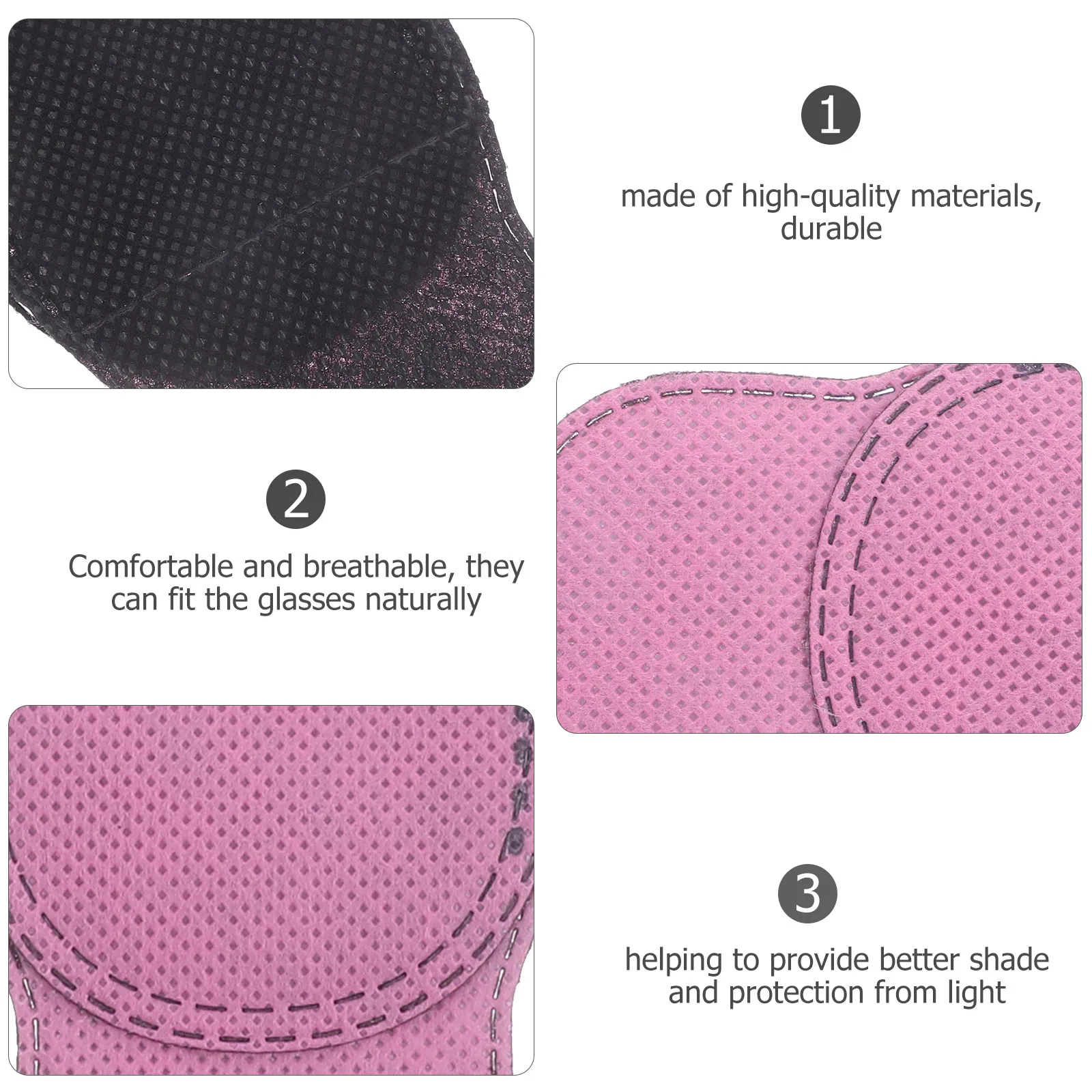 

18pcs Kids Patches Light Blocking Amblyopia Eye Patches for Children Comfortable Breathable Eye Mask Postoperative Covering