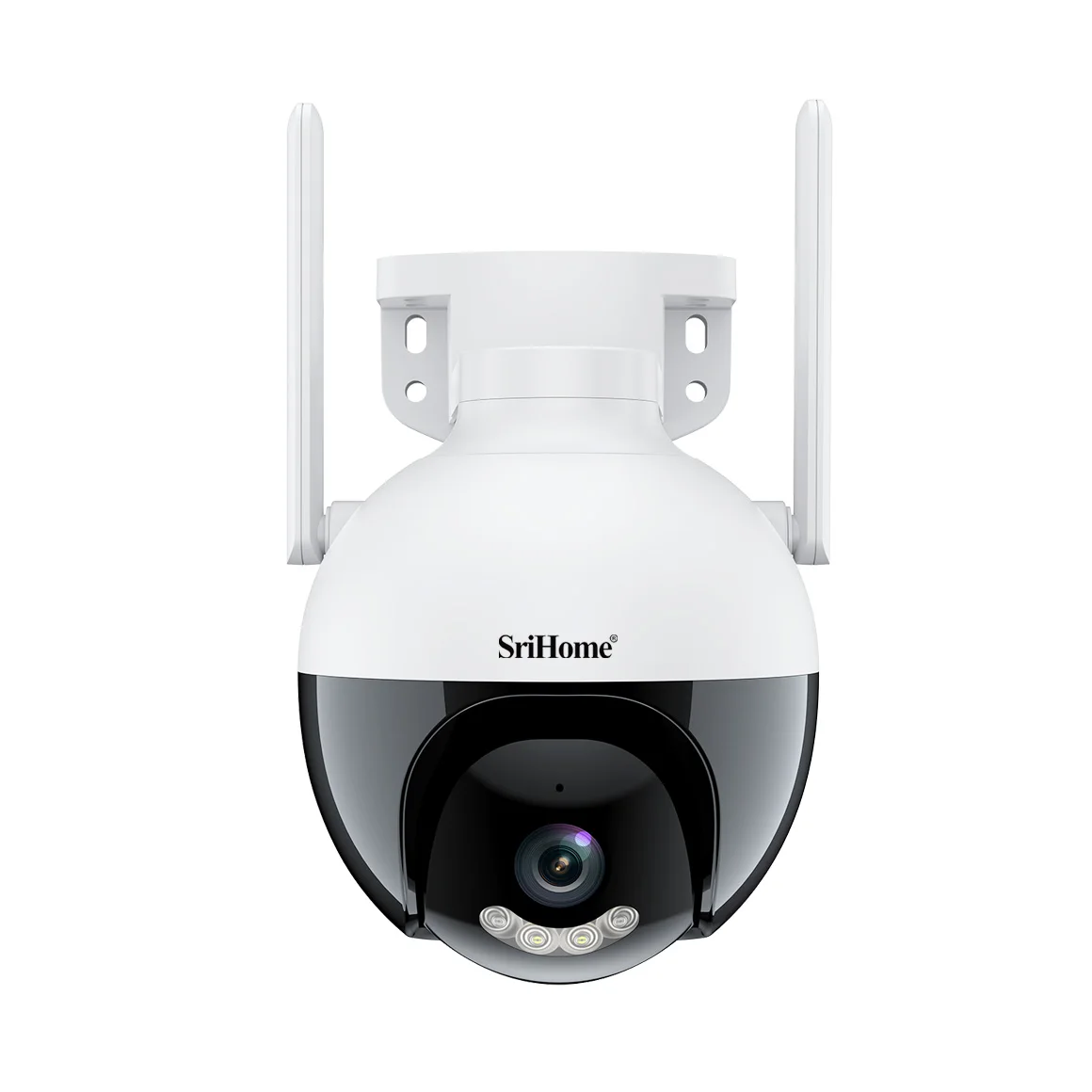 Srihome SH045 2MP 1080P Full Color Wireless WIFI IP Dome Camera AI Humanoid Detection Home Security CCTV Baby Monitor