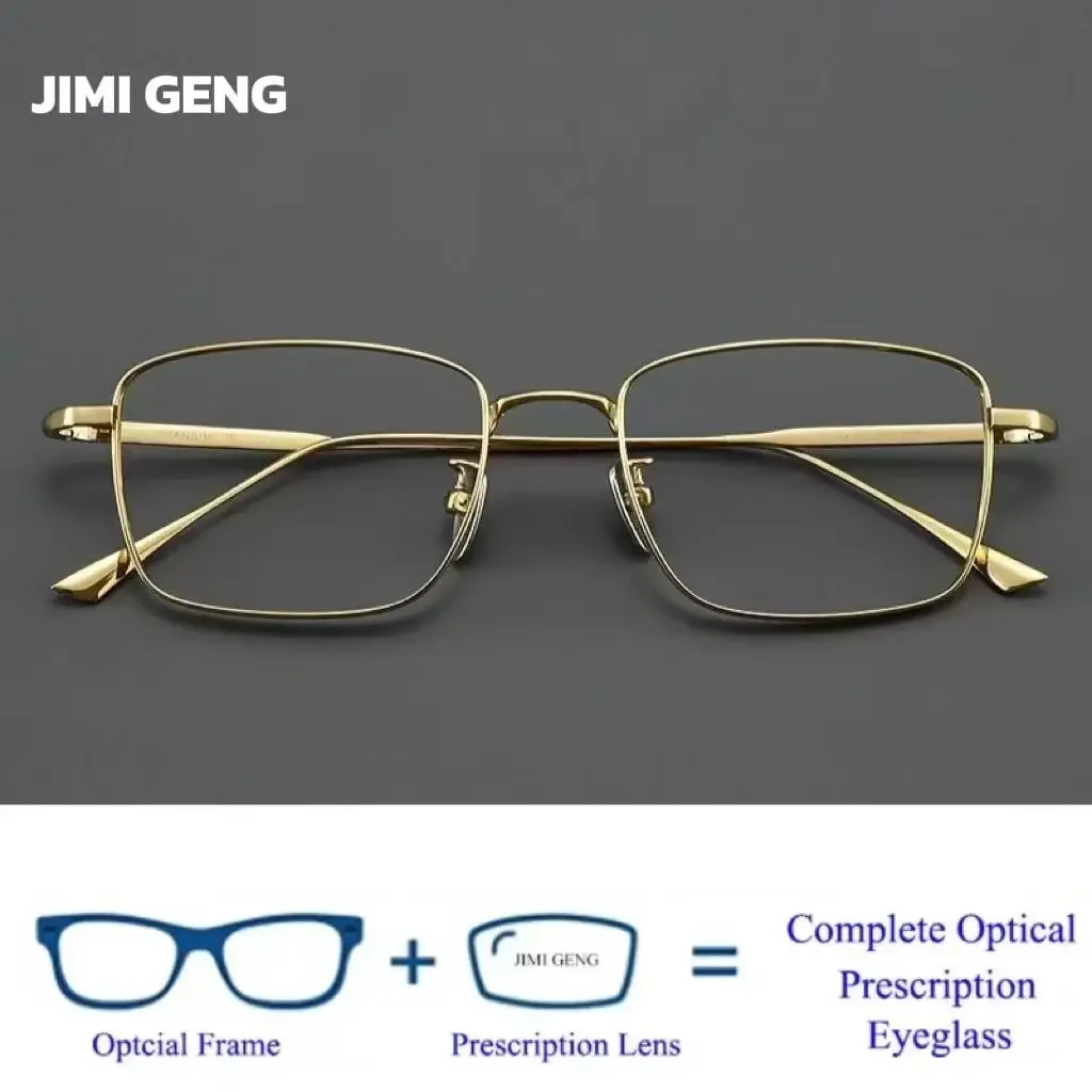 

New Women's High end Glasses Made of Pure Titanium Material, Ultra Light and Fashionable Glasses Frame, Photochromic Glasses