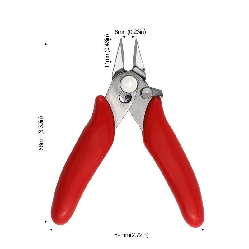 3.5 inch diagonal pliers tool wire cutters trimming shears stainless steel wire cutters hand tools