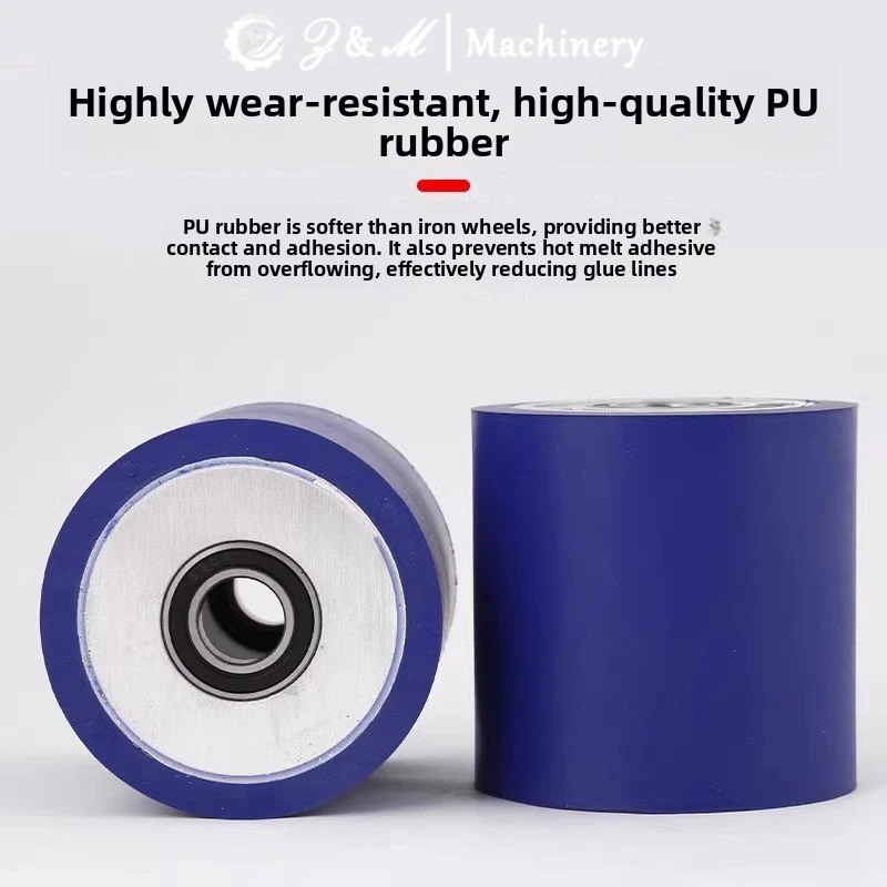 KDT Edge Banding Rubber Pressure Roller Pinch Feed Wheel Edge Band Tape Pressing Roller Woodworking Machine Parts