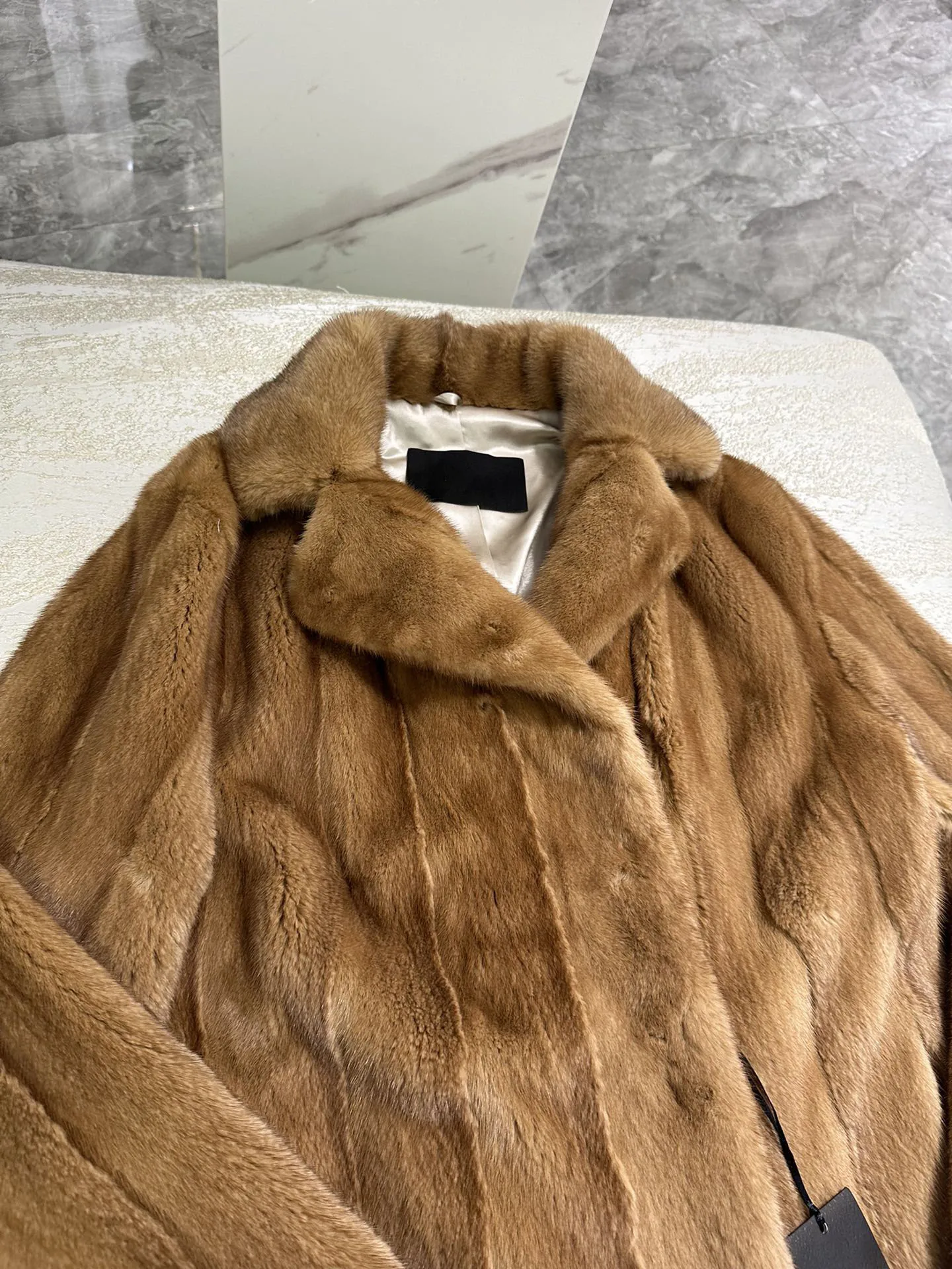 Women's ClothingFaux fur jacket in stunning colors with heavy silk lining