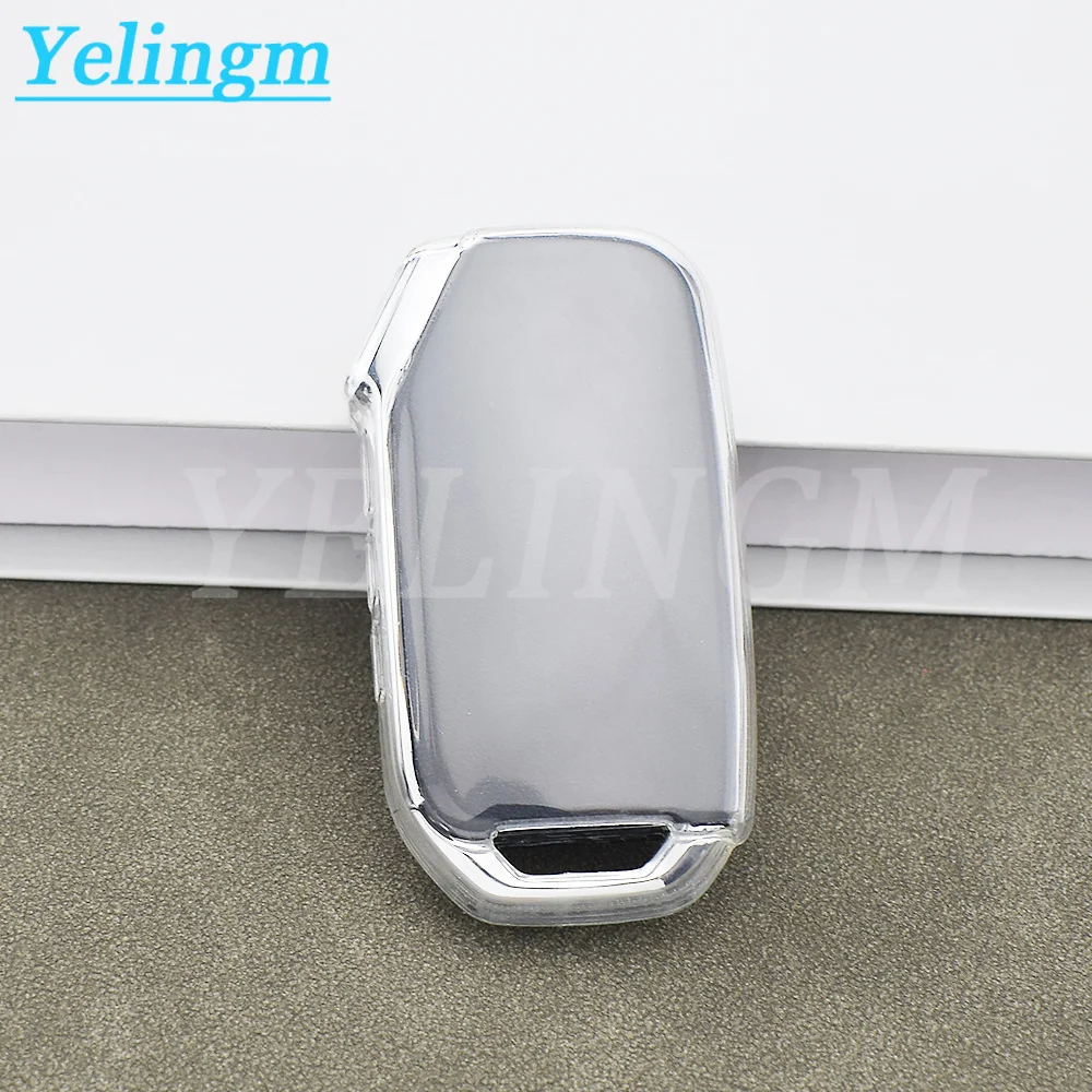 Transparente TPU-Autoschlüsselhülle für Kia Sportage, Kia Ray, Sorento, Soul, Telluride, Cerato 2020, K5, K8 2022 Schlüsselgehäuse