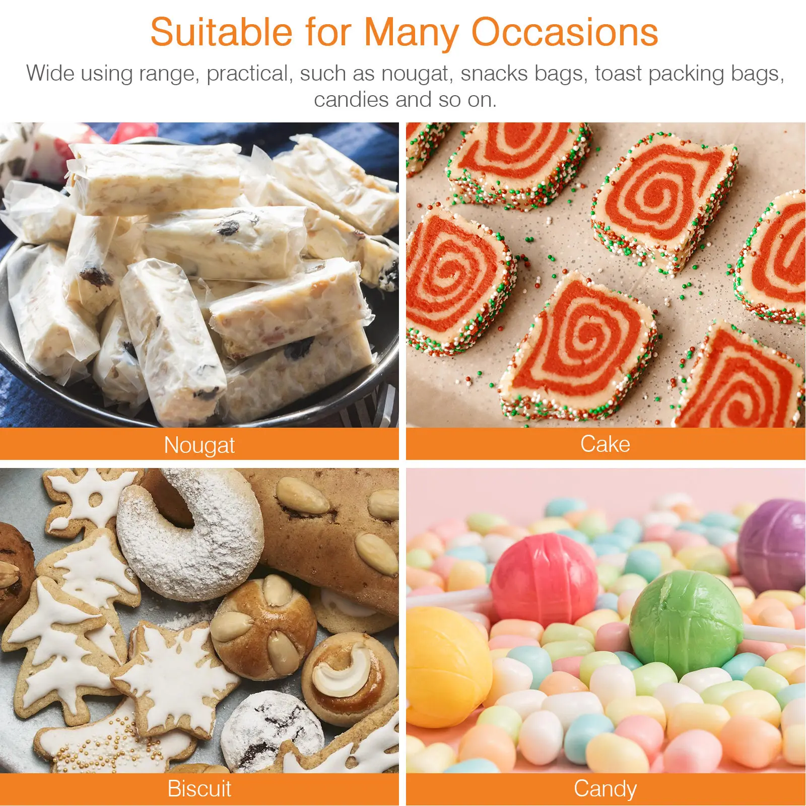 10pcs Kraft Paper Gift Boxes with Clear Window for Candy, Chocolate, Cookies, Party Favors, Wedding & Birthday