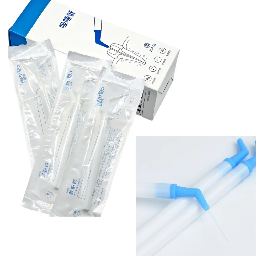 20Pcs/Box Dental Root Canal Suction Tips COTISEN Disposable Endodontic Irrigation Tube Surgical Micro Aspirator Pipette Supplies