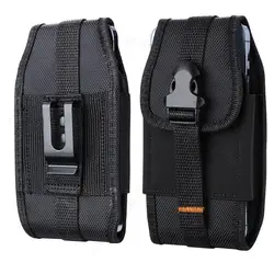 Phone Wallet Case For Crosscall Stellar-X5 X4 Neo Oxford Cloth Card Pouch Waist Bag For Core-Z5 Action-X5 Trekker-M1 Core X5 X3