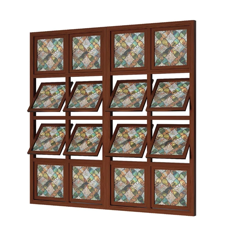 

Glass screen partition rotating solid wood living room entry solid wood screen half wall partition