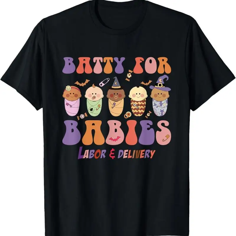 

Batty для младенцев, костюм медсестры на Хэллоуин для труда и доставки, футболка