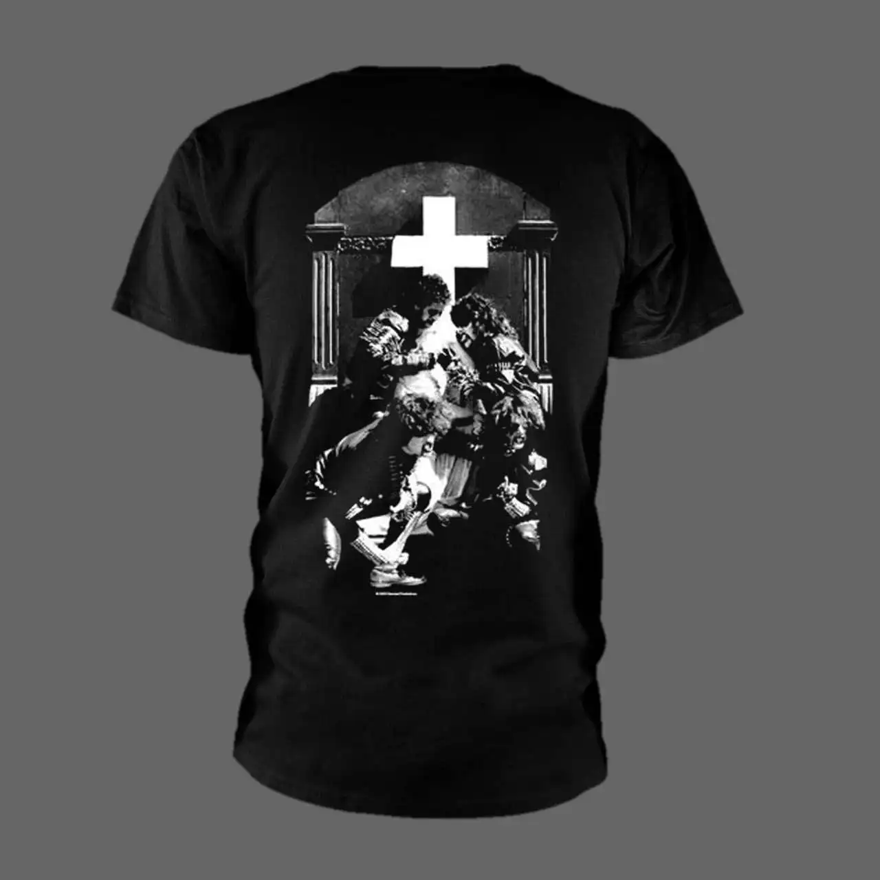 2026 Camiseta deportiva de manga corta de moda con estampados de banda Death Metal, transpirable y adecuada para uso diario