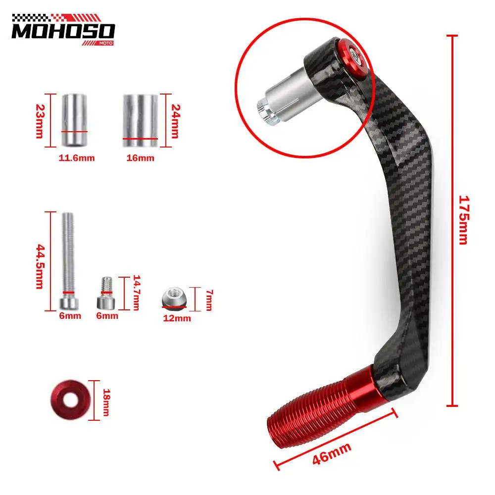 Empuñaduras de manillar de motocicleta, Protector de palancas de embrague y freno para YAMAHA MT 03 09 07 10 2021 2022 2023 2024 MT09 MT07 MT10 MT03