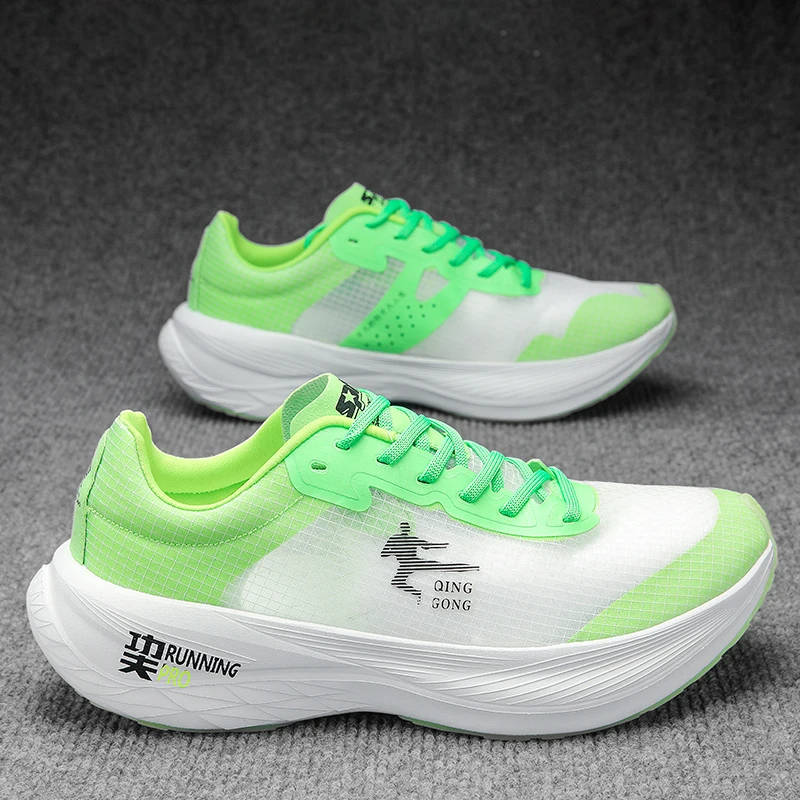 

Мужские кроссовки для бега, уличные кроссовки с дышащей сеткой, роскошная обувь, кроссовки для пар, амортизирующие кроссовки для бездорожья, нескользящая мода