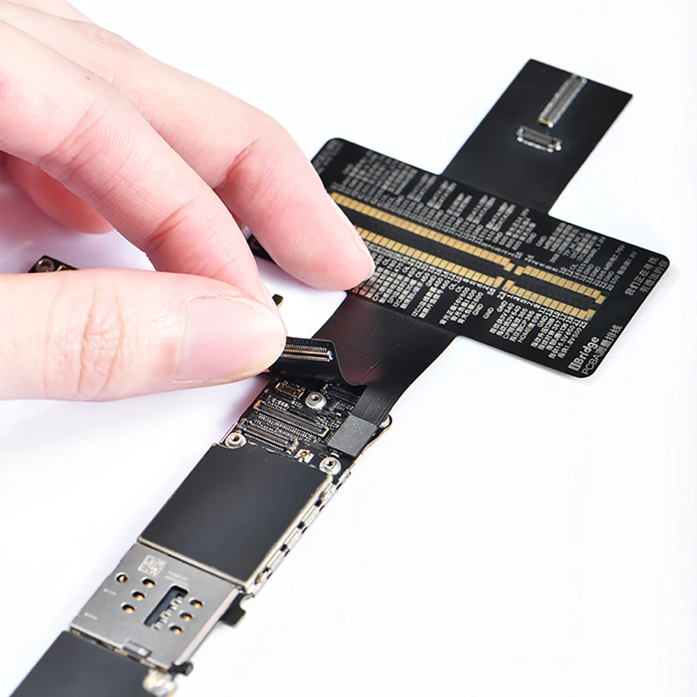 QIANLI iBridge X mainboard Cavo di rilevamento PER LA PARTE ANTERIORE POSTERIORE DELLA MACCHINA FOTOGRAFICA spina Coda di visualizzazione di tocco del telefono Mobile strumento di servizio