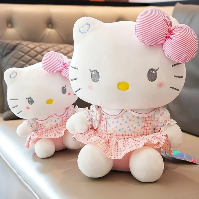 70CM Super big size Sanrio Kawaii HelloKitty Stuffed Animal Doll Plushies Soft Plush Doll Kawaii Pillow Children's Holiday Gift