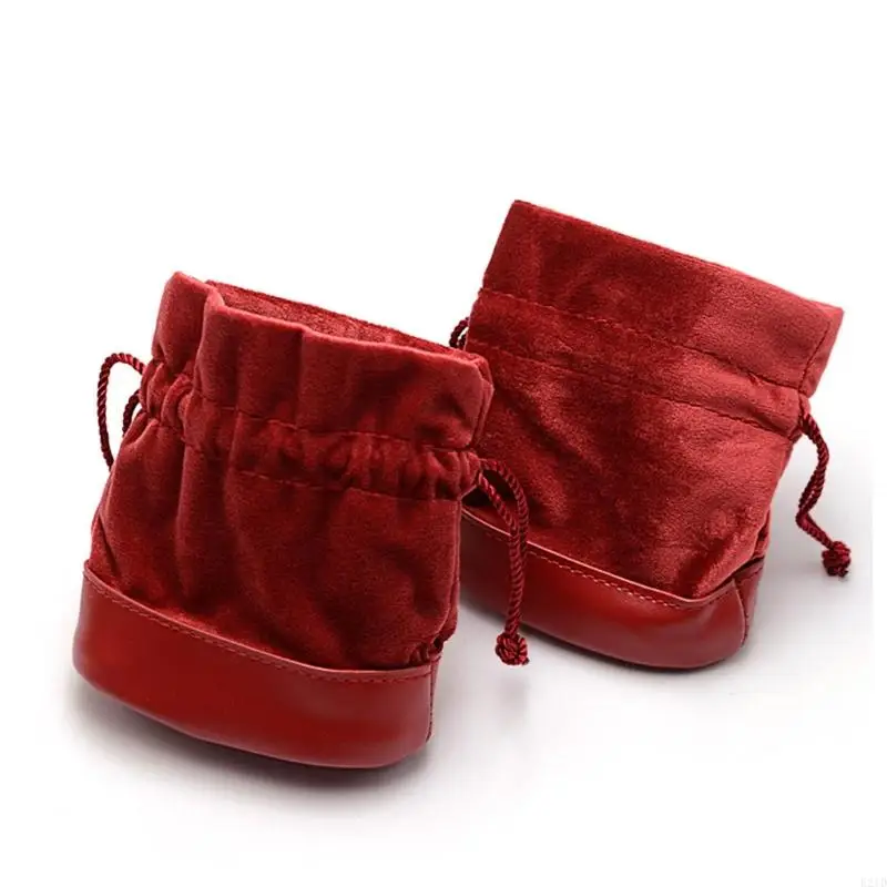 

Luxurious Tarots Dices Bag With Secure Pull Cord Closure Elegant Handcrafted Pouches For Game Accessories Jewelry Storage