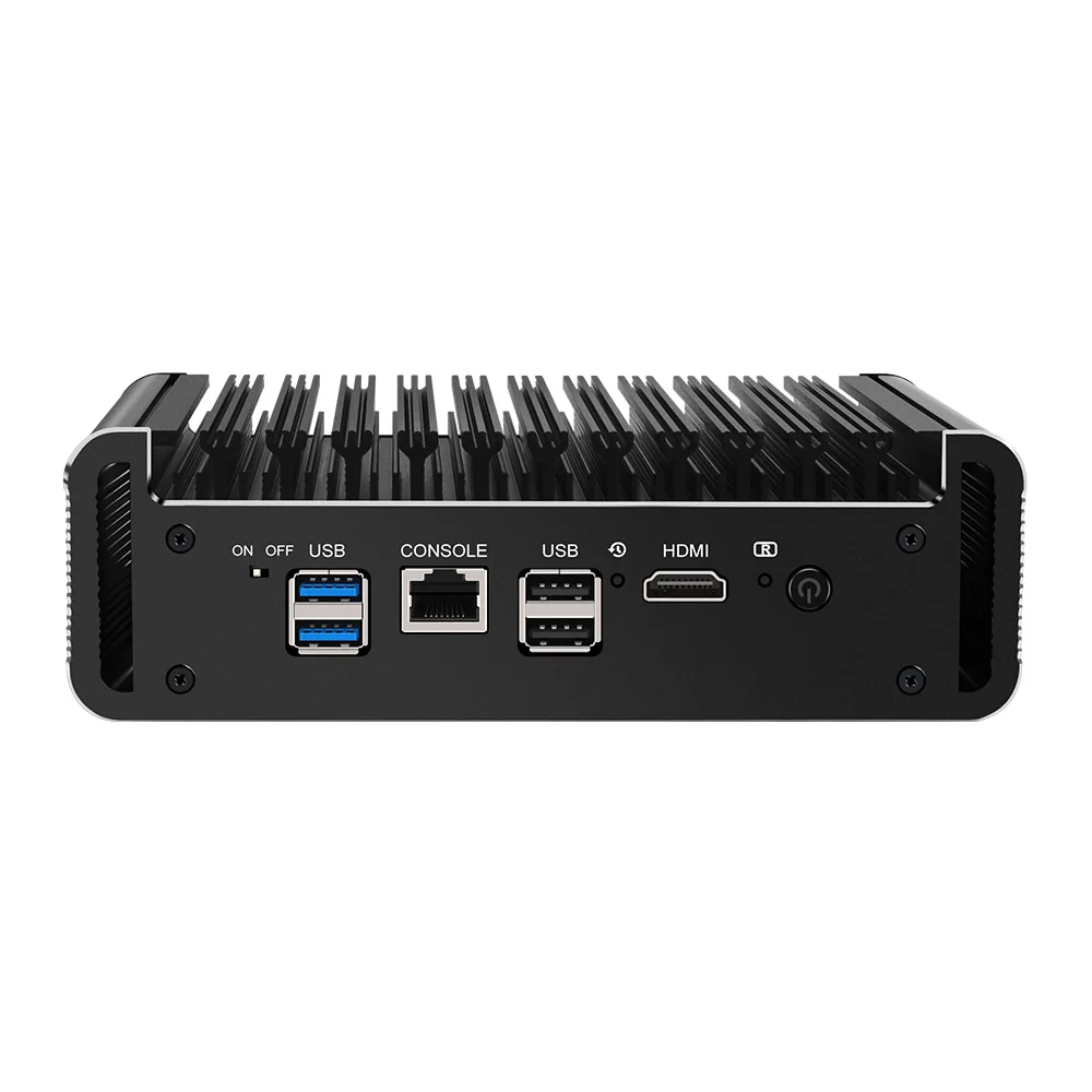 팬리스 미니 PC 라우터, 12 세대 방화벽 라우터, Elkhart Lake Celeron J6413 J6412, 6x 인텔 i226-V, 2500Mbps, Nics, OPNsense Proxmox