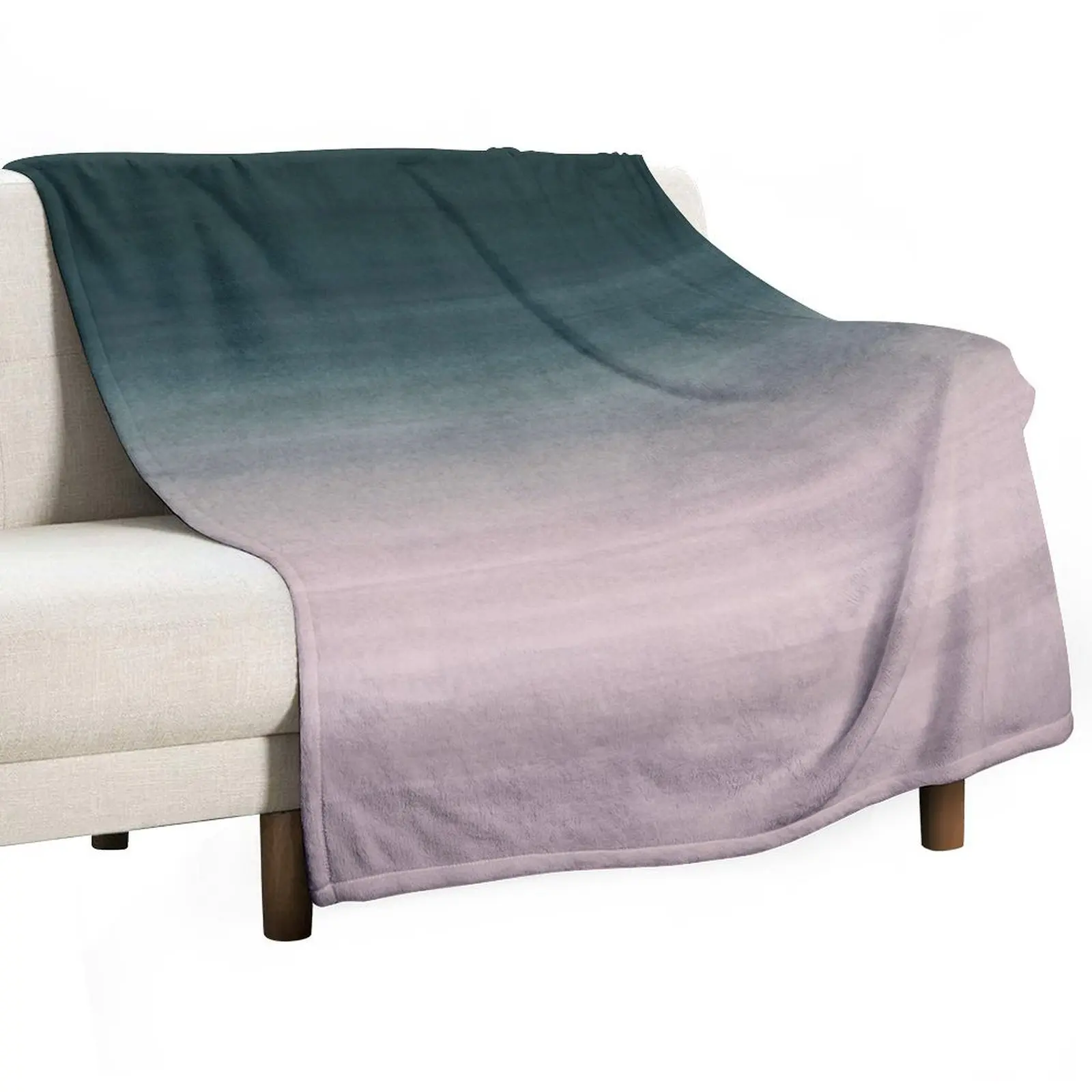 

Touching Teal Blush Watercolor Abstract #1 #painting #decor #art Throw Blanket Retros Sofa Throw for sofa Thin Blankets