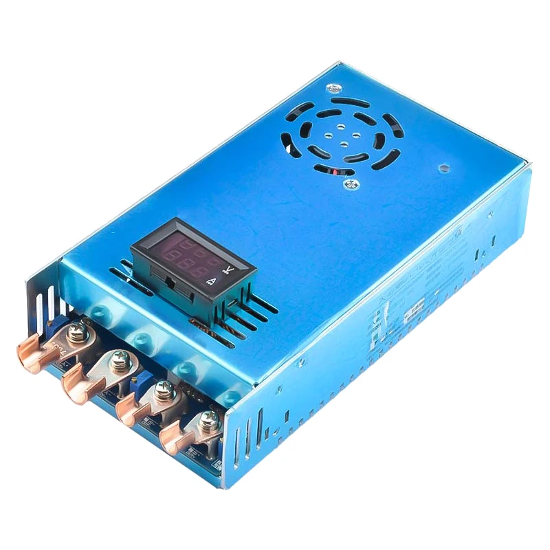 2000W 100A Adjustable DC-DC Step Up Power Supply CC CV Voltage Regulator Power Inverter Boost Converter With Voltmeter